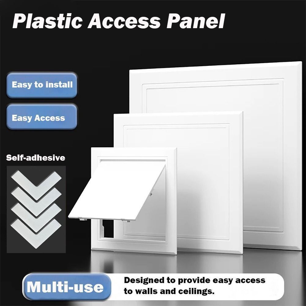Furniture Hardware Fittings - Mew White Access Panel Door Plastic