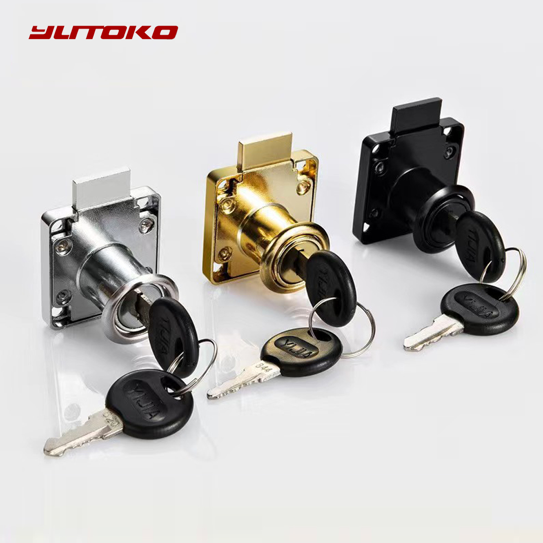 Furniture Hardware Supplies - Yutoko High-grade Desk Drawer Lock Wardrobe