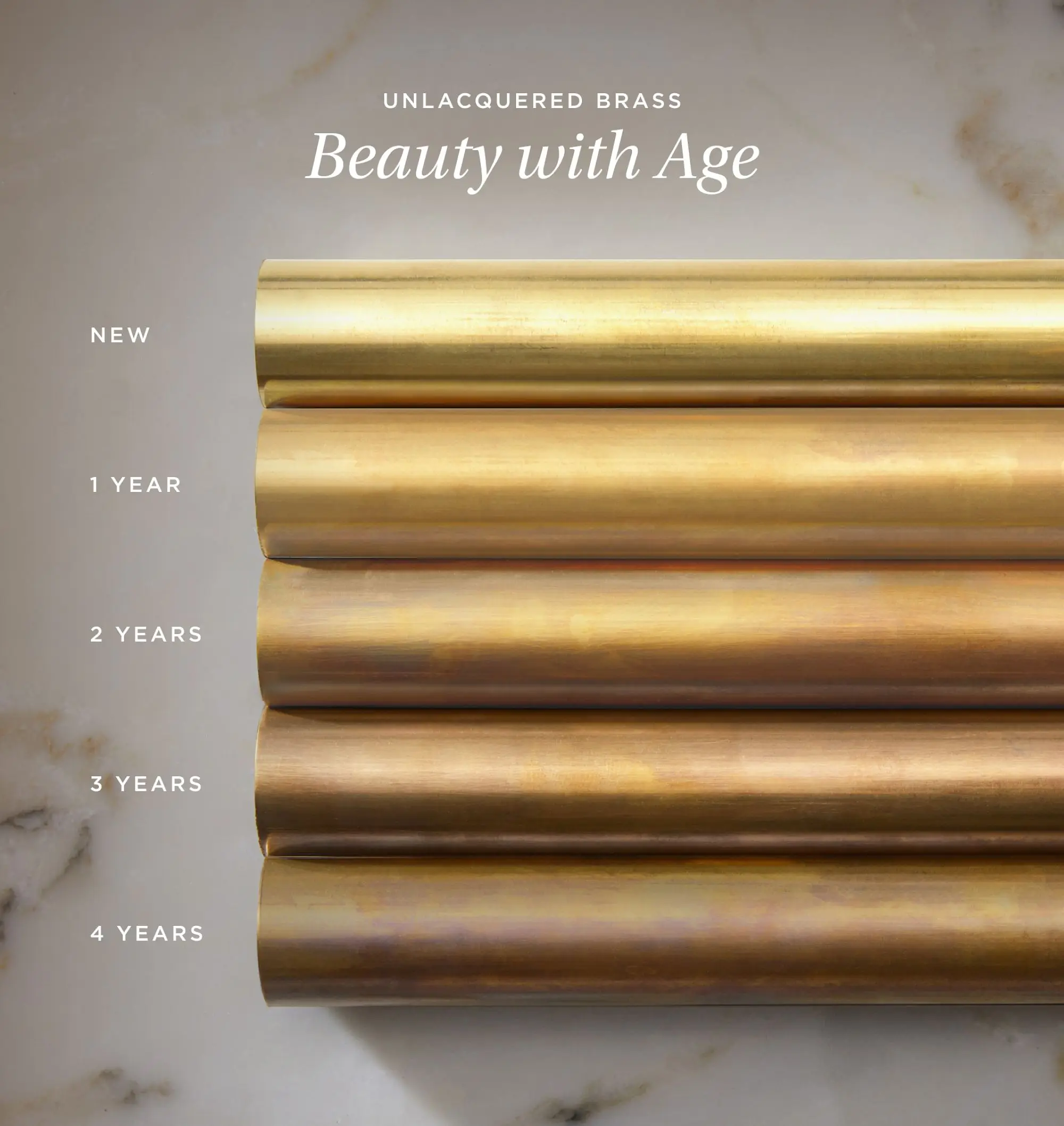 Furniture Hardware Knobs - Nurlin Raw Brass Cabinet Knobs Handle