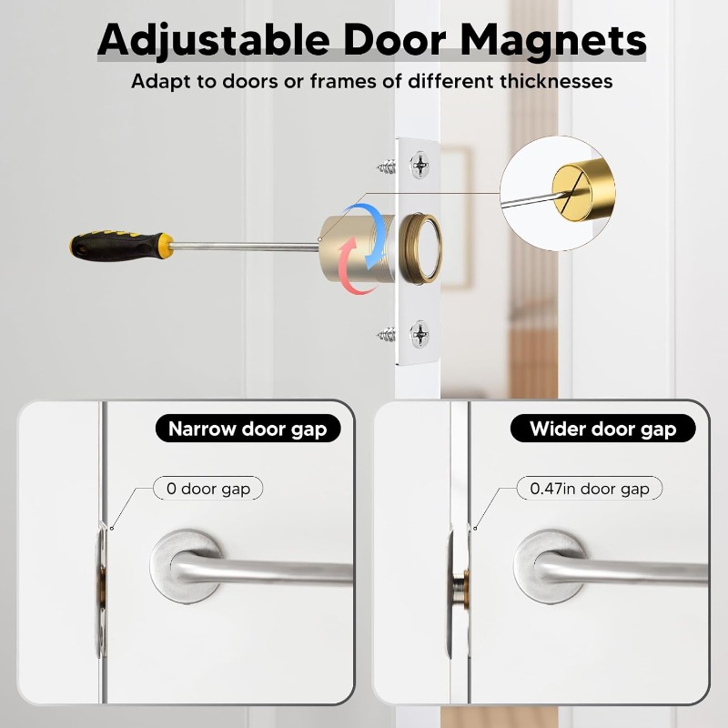 2PCS Invisible Magnetic Door C - Furniture Hardware Fittings 评论和价格