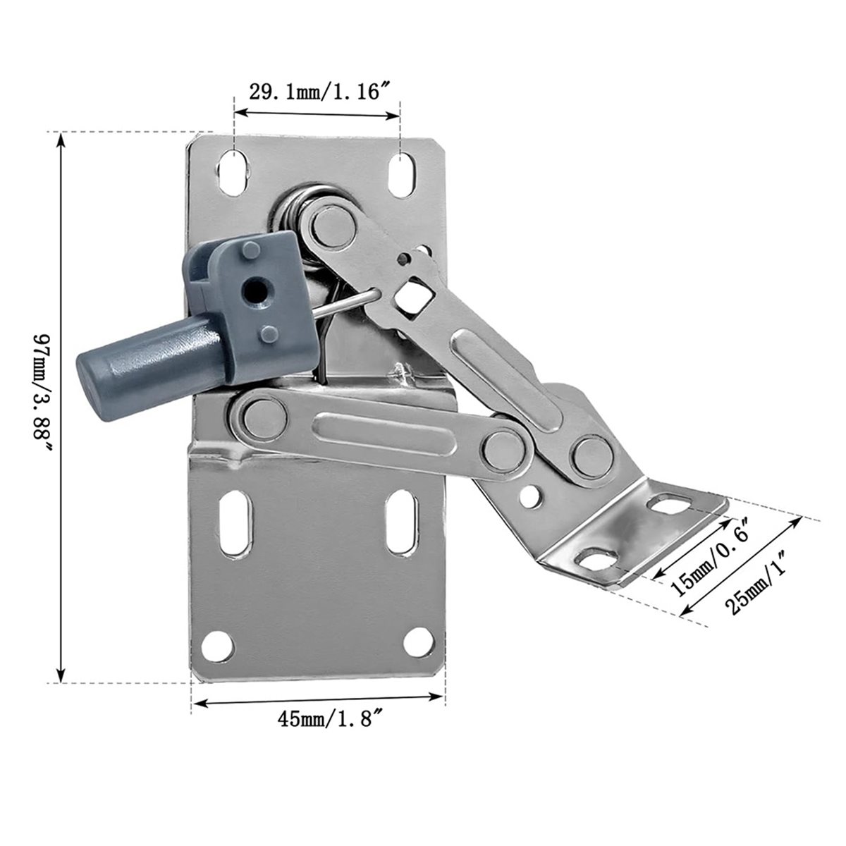 (A02R] 2Pcs 45 Degree Cabinet  - Soft Close Hinge 评论和价格