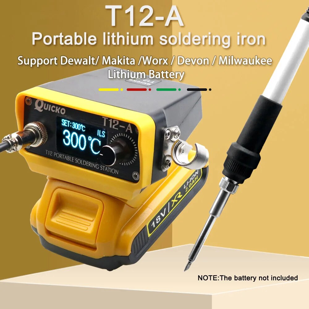 72W T12 Cordless Soldering Sta - Milwaukee Drill M12 Fuel 评论和价格