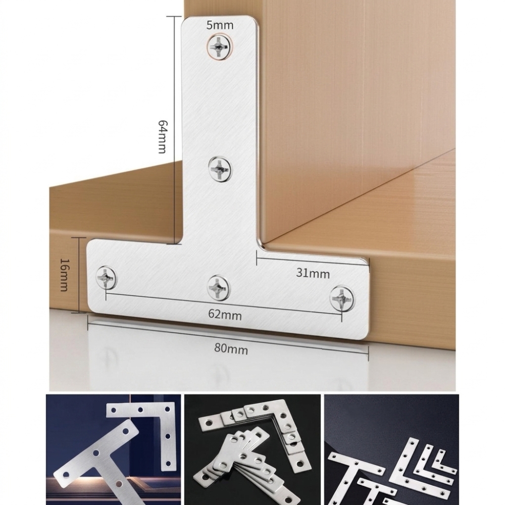 Sturdy Metal Joining Plate Iro - Furniture Joining Hardware 评论和价格
