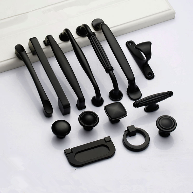 Black Handles for Furniture Ca - Furniture Hardware Restoration 评论和价格