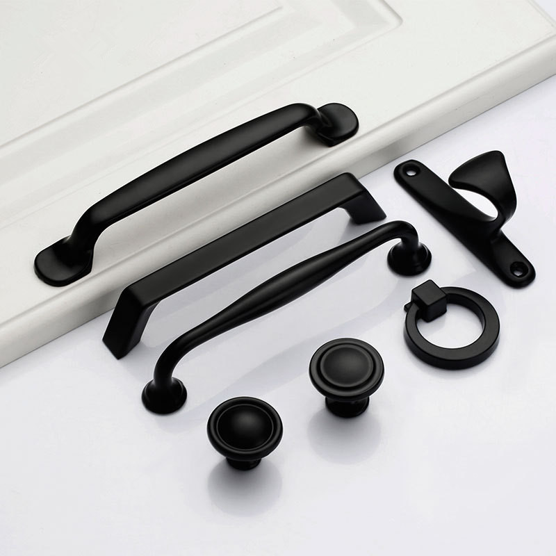 Black Handles for Furniture Ca - Furniture Hardware Restoration 评论和价格