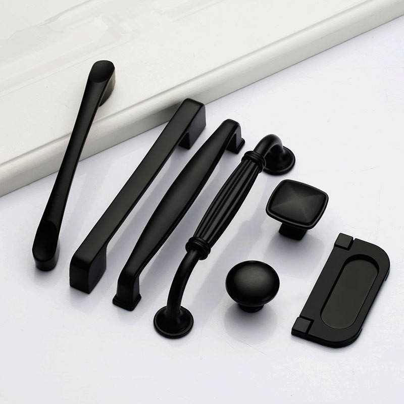 Black Handles for Furniture Ca - Furniture Hardware Restoration 评论和价格