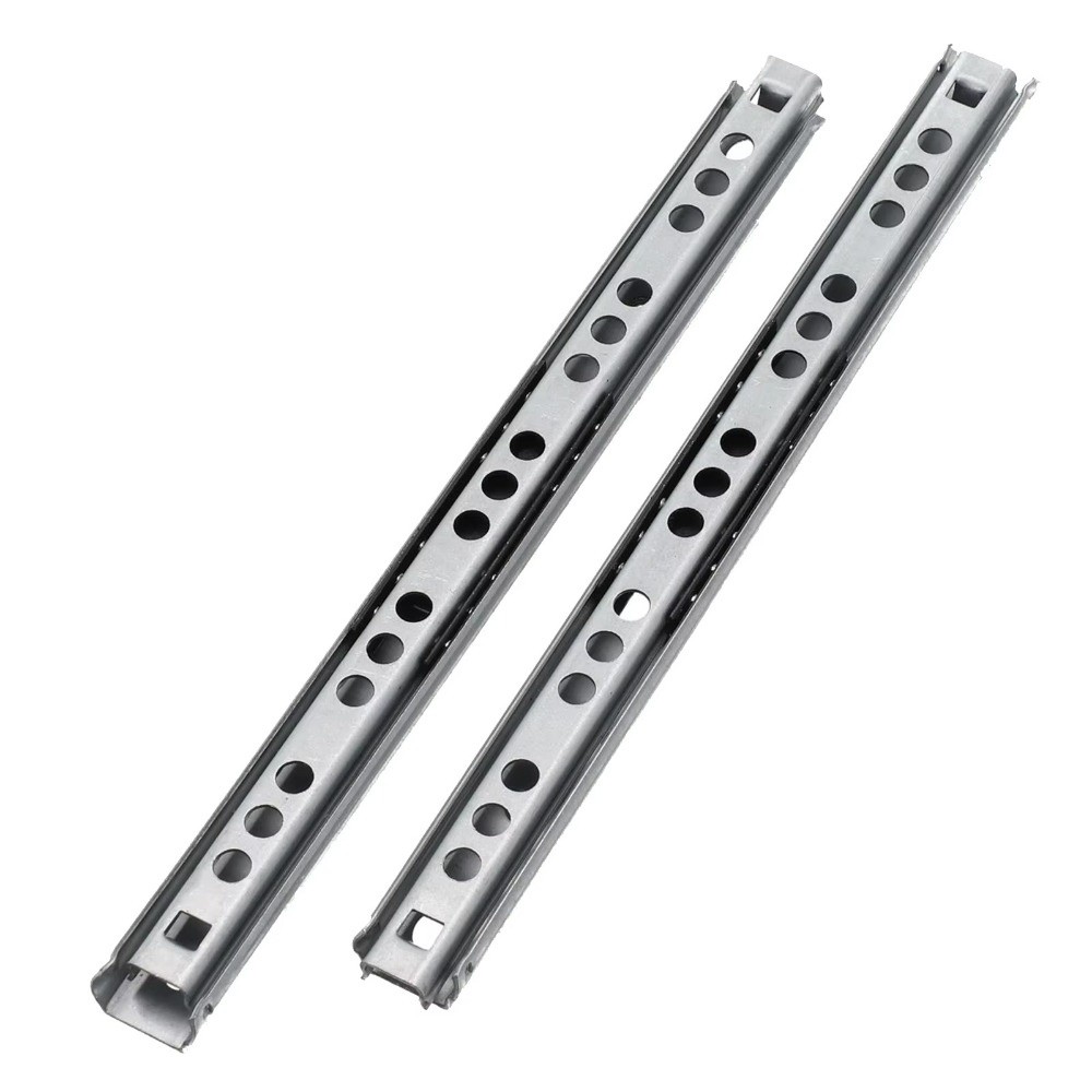 2PCS Smooth Glide Bearing Draw - Drawer Slide Pair 评论和价格