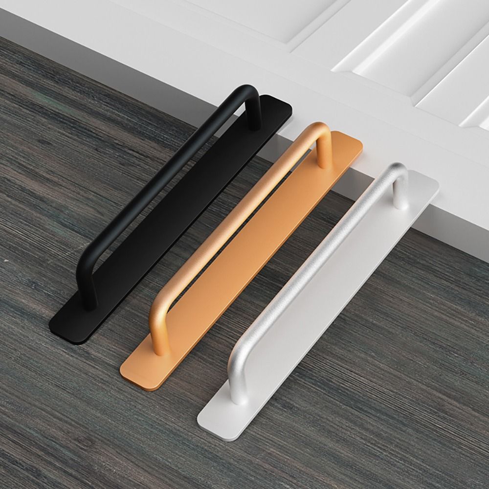 Punch-free Door Handle Aluminu - Furniture Hardware Knobs 评论和价格
