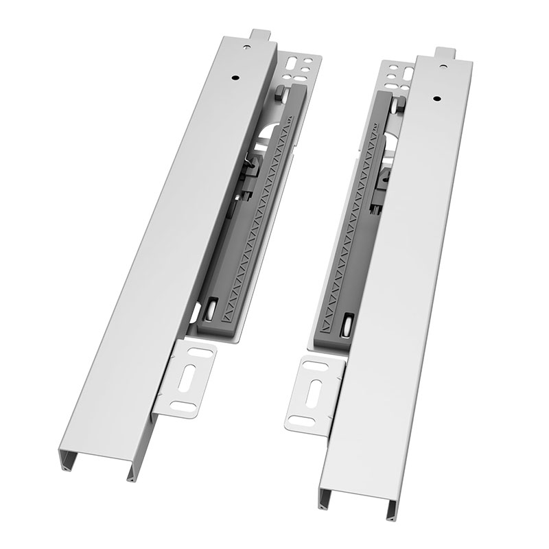 Push To Open 1 Pair Undermount - Drawer Slide Pair 评论和价格