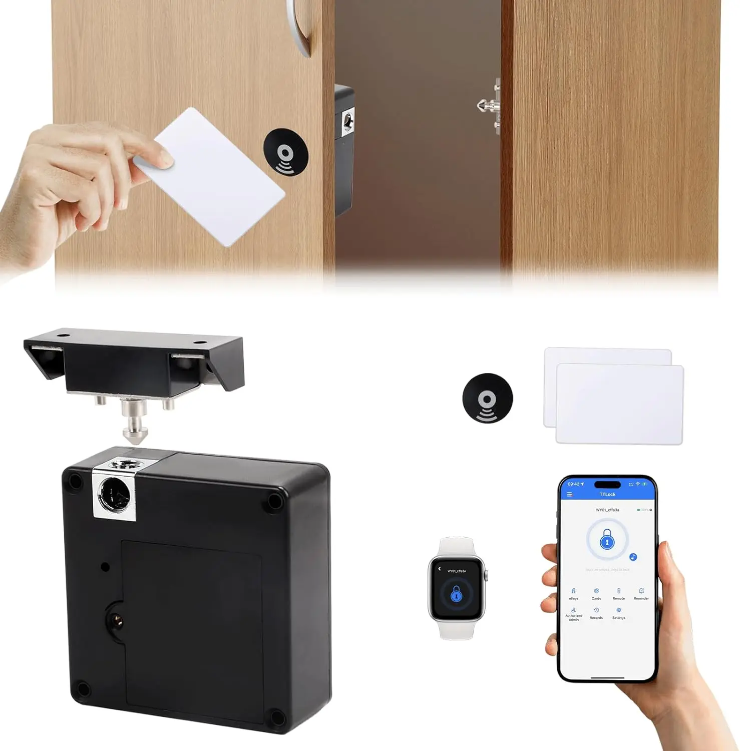 Mobile phone NFC smart locker  - Furniture Hardware Supplies 评论和价格