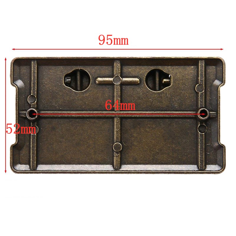 4Pcs Vintage Antique Bronze Dr - Furniture Hardware Supplies 评论和价格