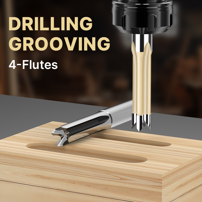 H‌UHAO 4 Flute Woodworking Rou - Furniture Joining Hardware 评论和价格