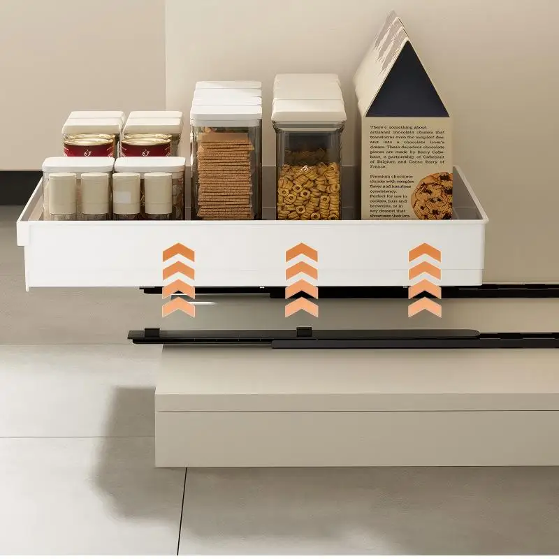 1-2Pcs Kitchen Storage Rack wi - Drawer Slide Pair 评论和价格