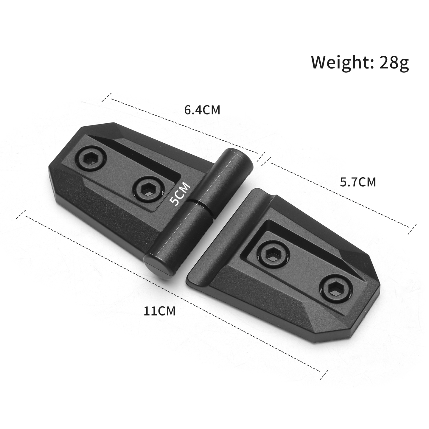 2PCS ABS Car Engine Hood Door  - Furniture Hardware Fittings 评论和价格