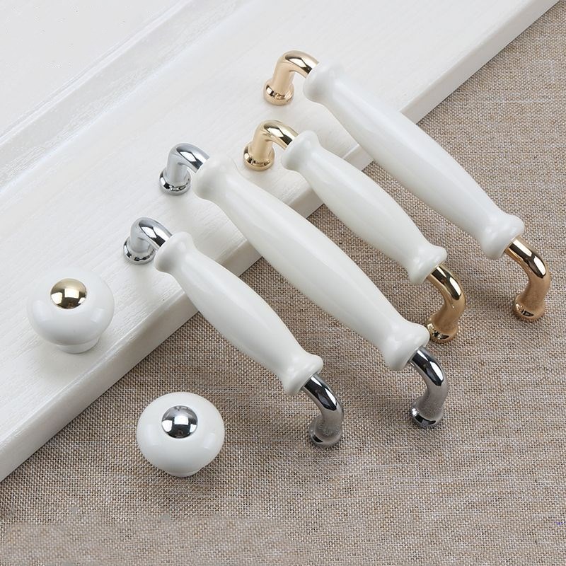 Ceramic Door Handles Modern Fu - Furniture Hardware Factory 评论和价格