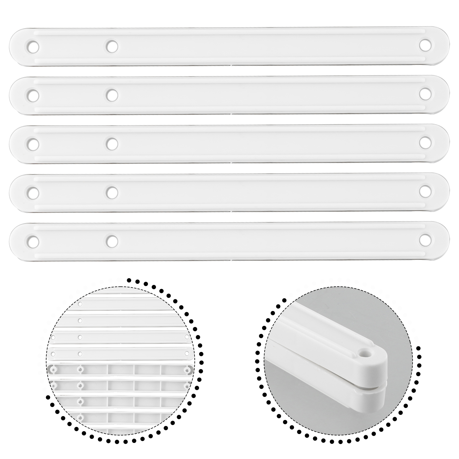 10pcs Draw Rail Plastic Drawer - Drawer Slide Pair 评论和价格