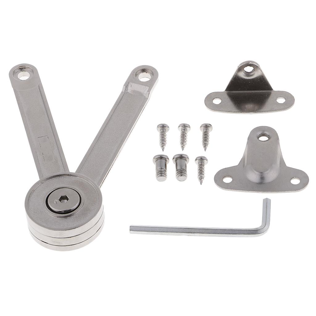 Zinc Alloy Adjustable Lid Stay - Soft Close Hinge 评论和价格