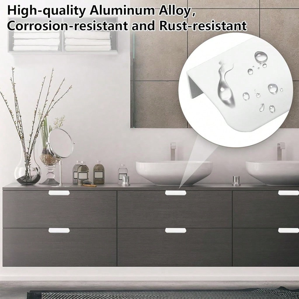 8-Pack Finger Pulls, Metal Con - Furniture Hardware Restoration 评论和价格