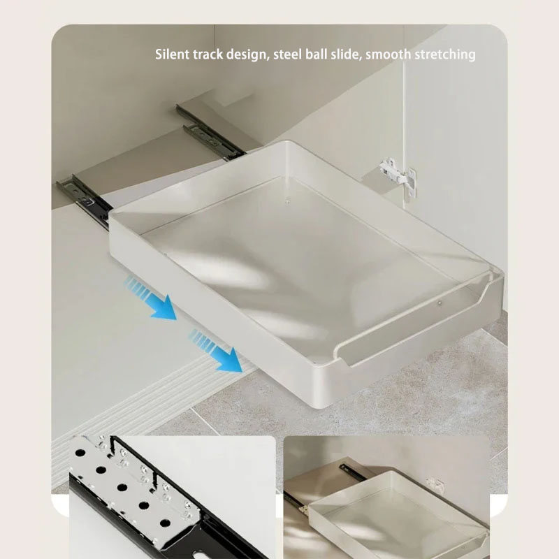 New Kitchen Storage Rack with  - Drawer Slide Pair 评论和价格