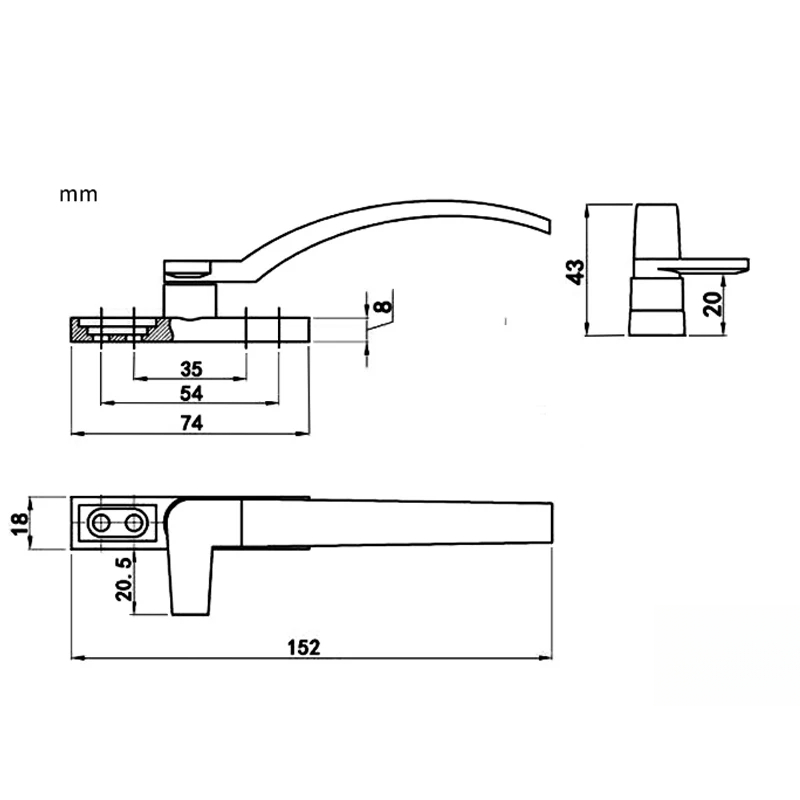 Left Right Hand White Replacem - Furniture Hardware Fittings 评论和价格