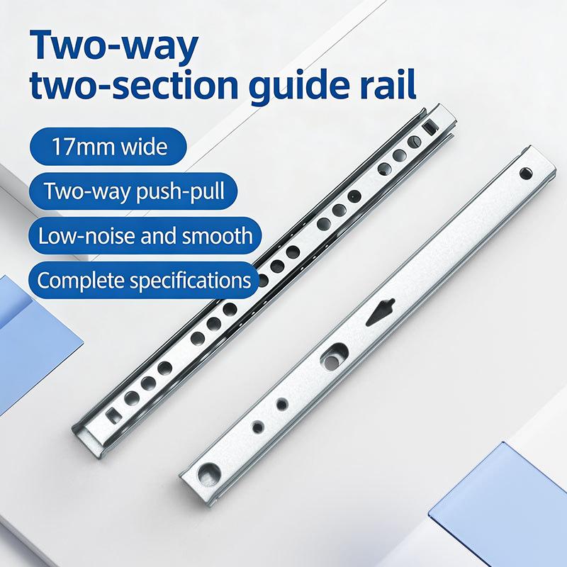 2Set Smooth Glide Bearing Draw - Drawer Slide Pair 评论和价格