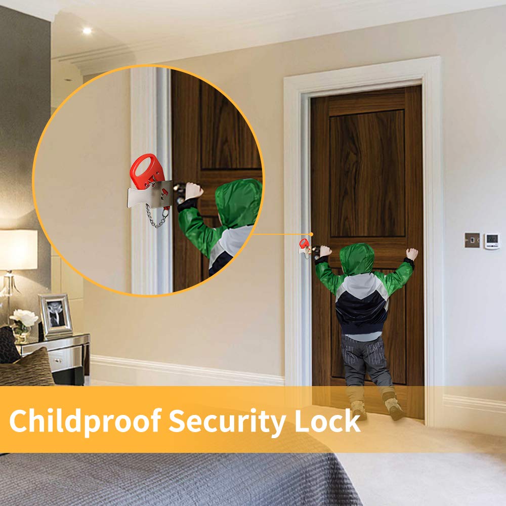 KAK Portable Door Lock Keyless - Furniture Hardware Fittings 评论和价格