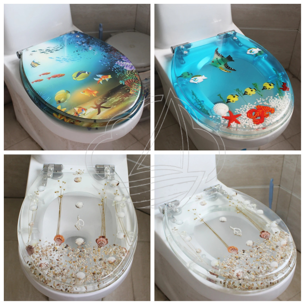 47x38cm Premium Resin Toilet S - Soft Close Hinge 评论和价格