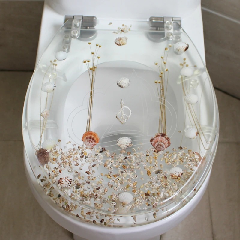 47x38cm Premium Resin Toilet S - Soft Close Hinge 评论和价格