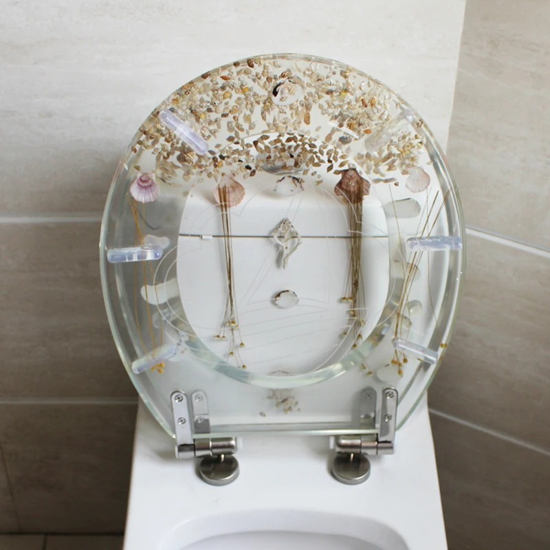 47x38cm Premium Resin Toilet S - Soft Close Hinge 评论和价格