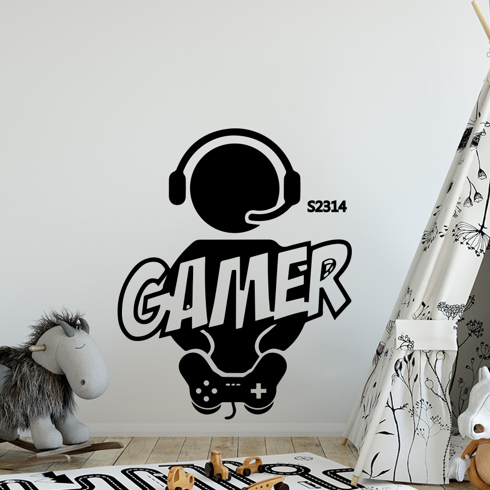 1pc Gamer Wall Art Decal For K - Furniture Hardware Factory 评论和价格