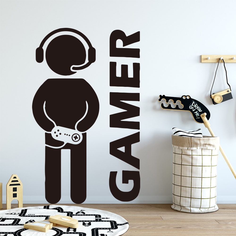 1pc Gamer Wall Art Decal For K - Furniture Hardware Factory 评论和价格