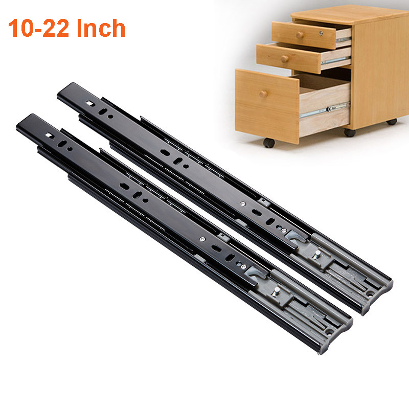 2Pcs Metal Buffer Drawer Slide - Drawer Slide Pair 评论和价格