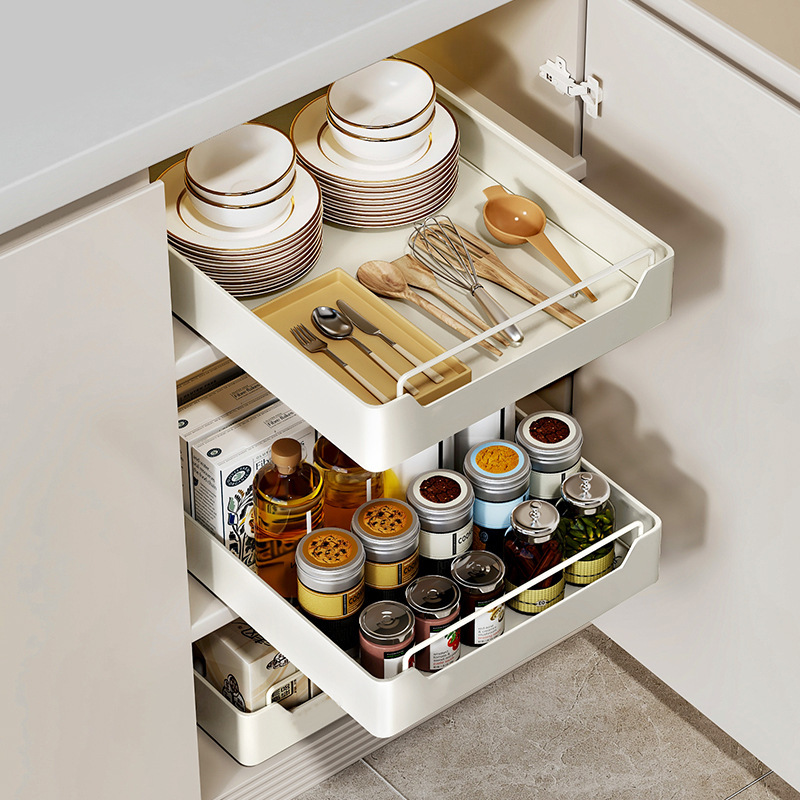 Kitchen Storage metal holdetr  - Drawer Slide Pair 评论和价格