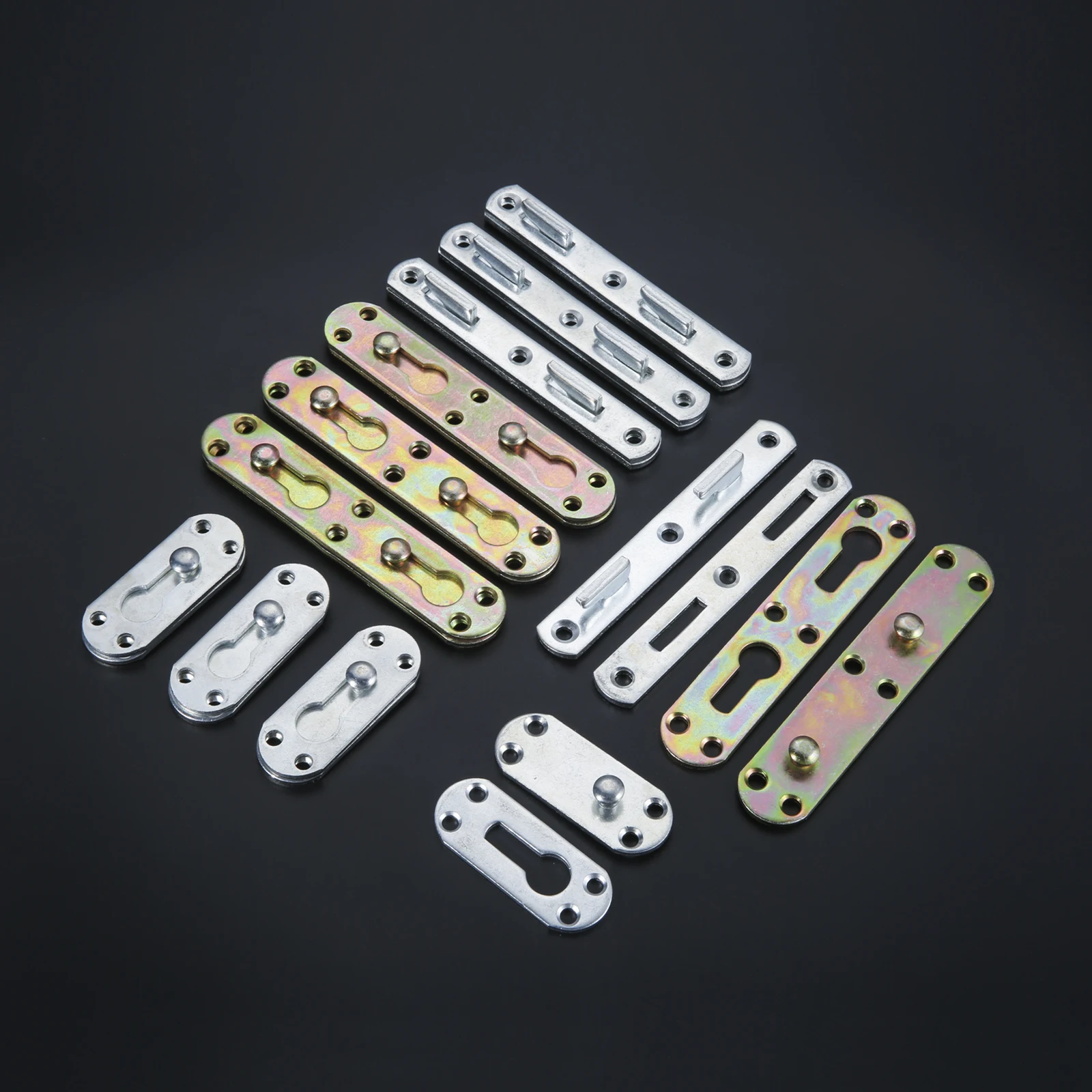 4 Sets Thickened Bed Hinge Fit - Furniture Joining Hardware 评论和价格