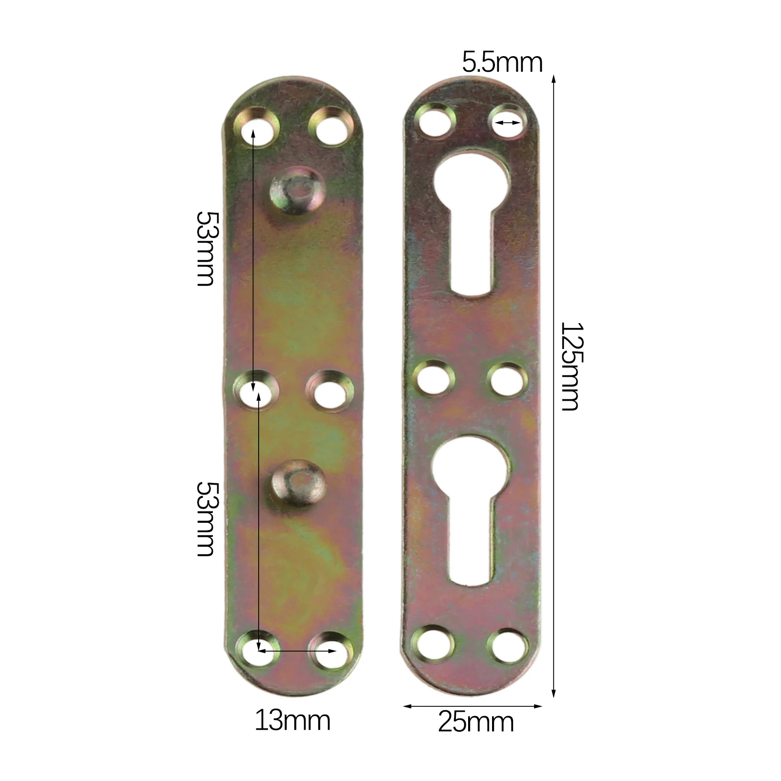 4 Sets Thickened Bed Hinge Fit - Furniture Joining Hardware 评论和价格