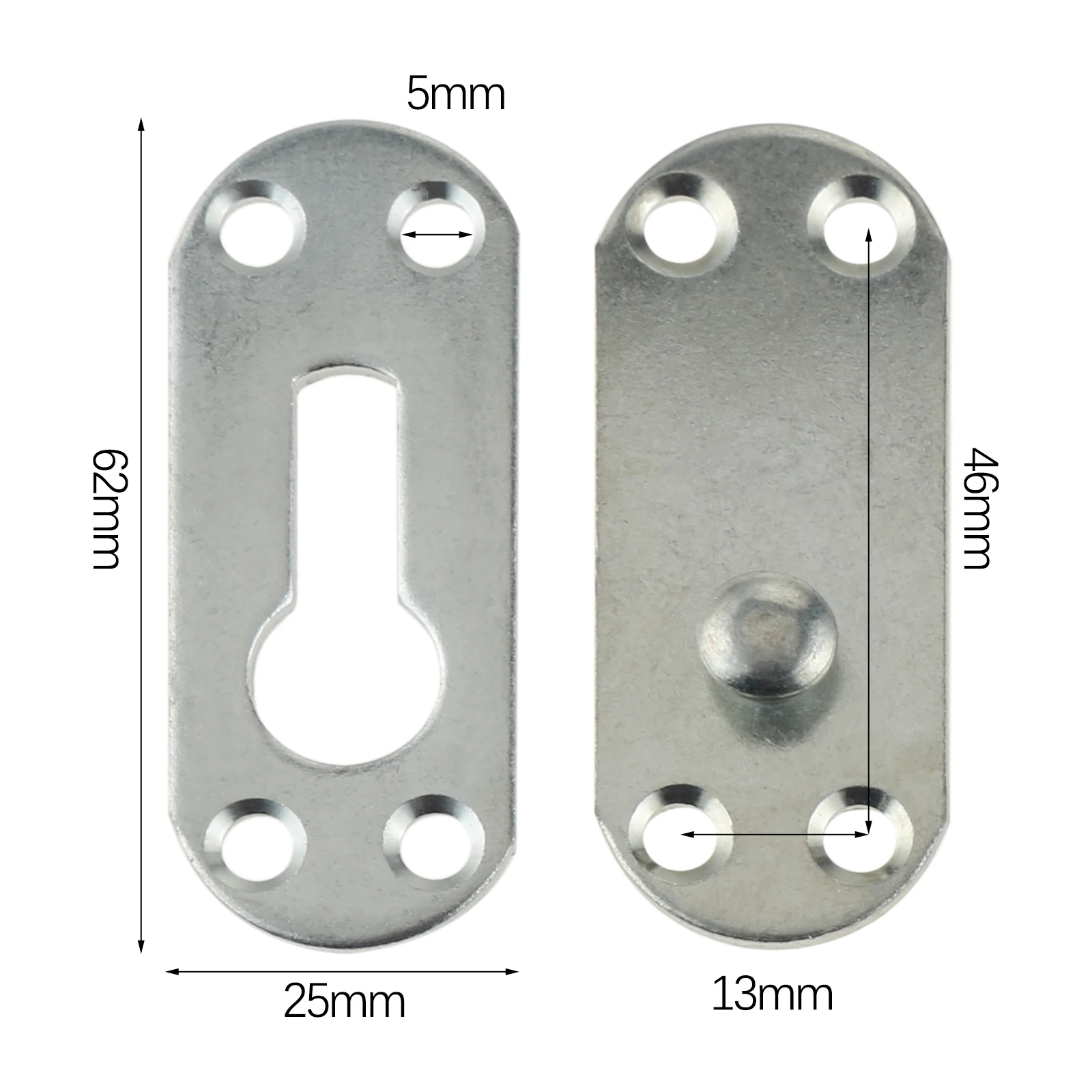 4 Sets Thickened Bed Hinge Fit - Furniture Joining Hardware 评论和价格